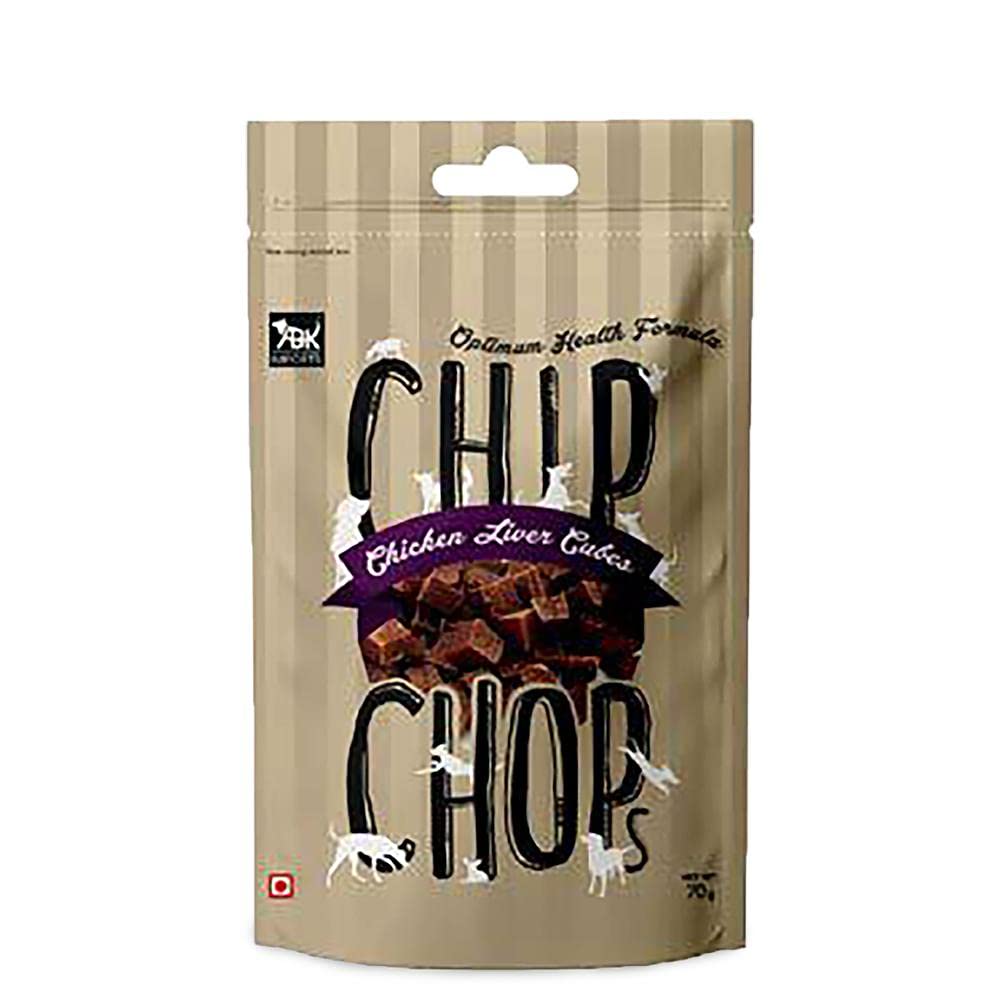 Chip Chops Chicken Liver Cubes Dog Treats
