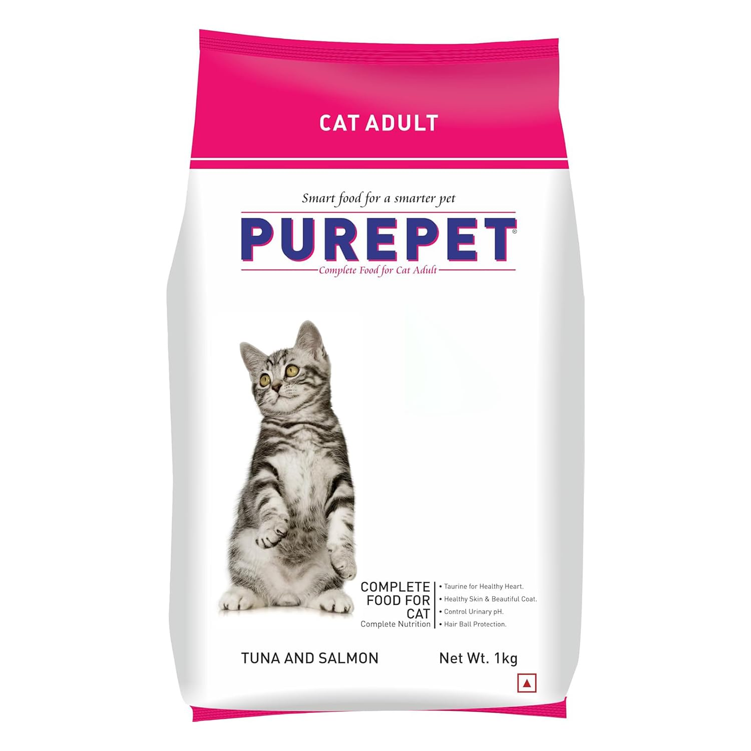 PUREPET Tuna and Salmon Dry Food For Adult Cat