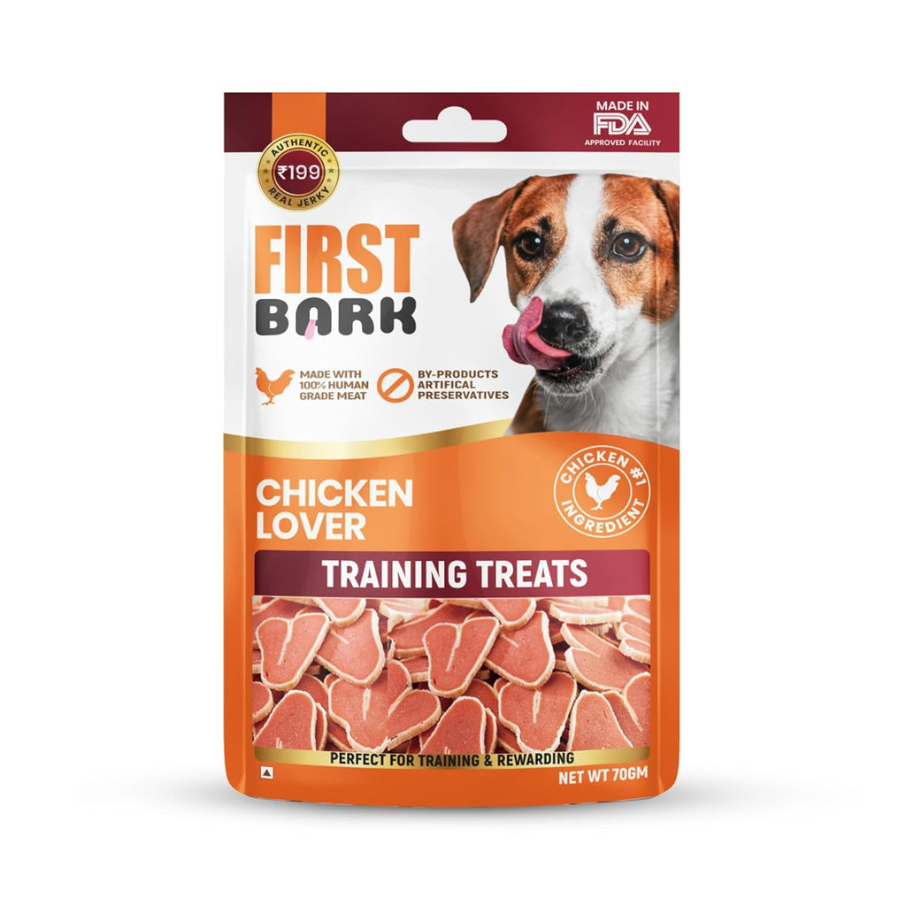 First bark Chicken Lover Jerky Dog Treat