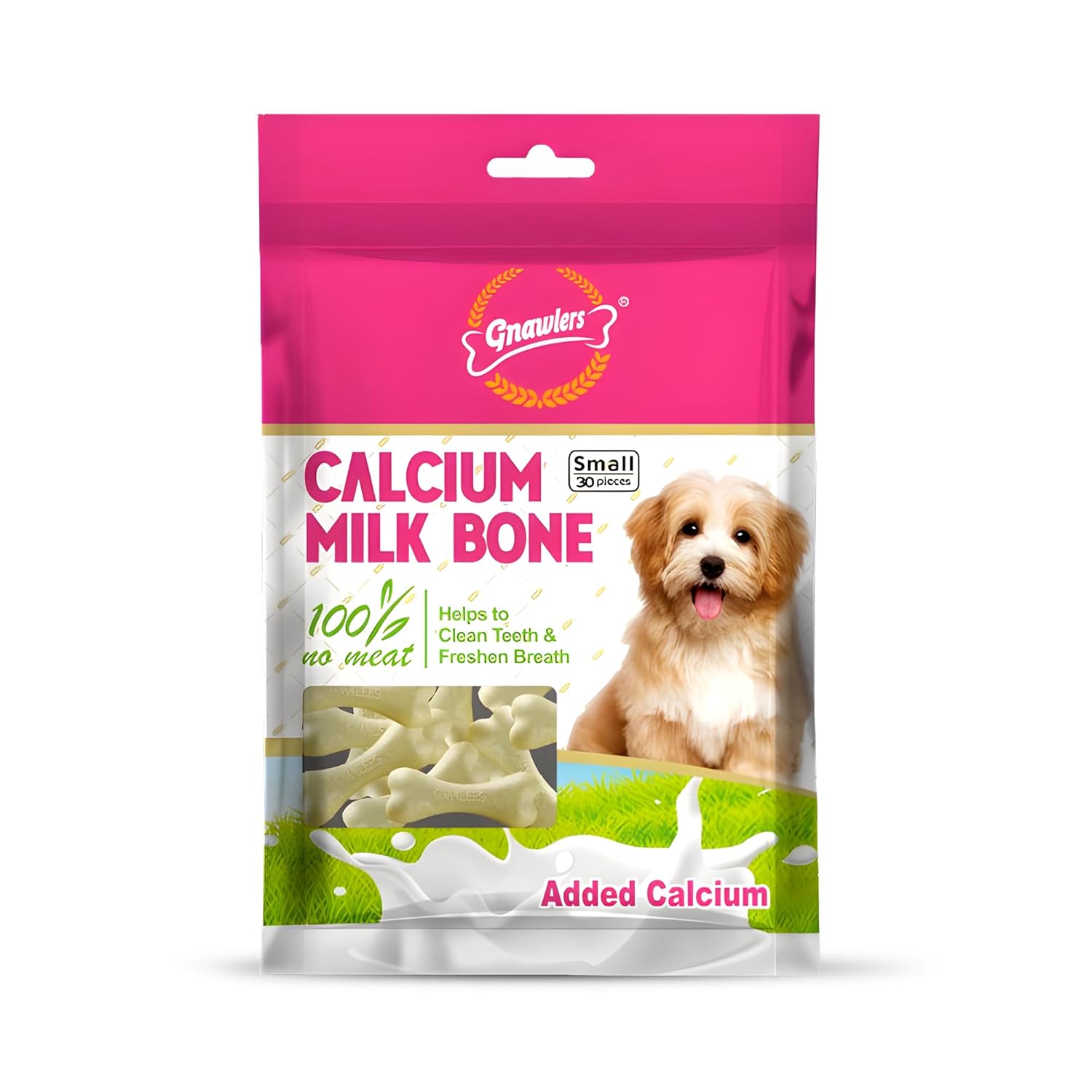 Gnawlers Calcium Milk Bone Dog Treats