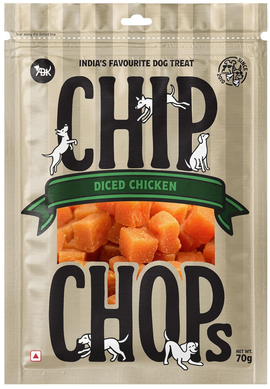 Chip Chops Diced Chicken Dog Treats